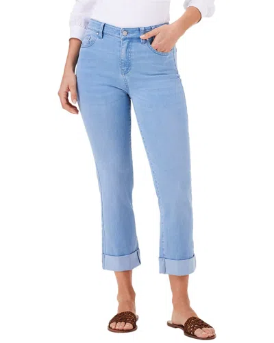 Nic + Zoe Nic+zoe Mid Rise Straight Roll Cuff Jean
