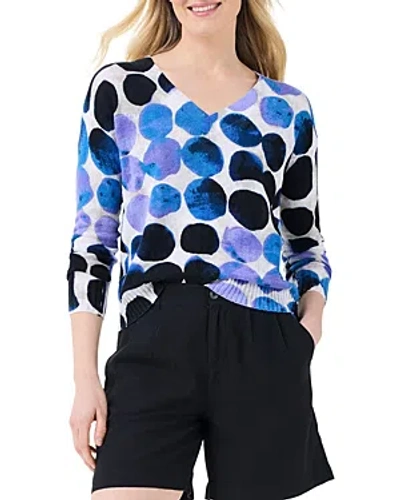 NIC + ZOE NIC+ZOE MIDNIGHT DOT SUPER SOFT SWEATER