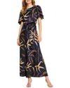 Nic + Zoe Midnight Fern Brooke Dress In Indigo Multi In Multi