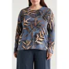 Nic + Zoe Midnight Fern Sweater
