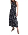 Nic + Zoe Nic+zoe Midnight Muse Belted Georgette Midi Dress