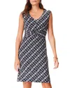 Nic + Zoe Midnight Shibori Sleeveless Dress