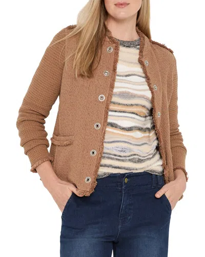 Nic + Zoe Nic+zoe Military Jacket In Gng-ginger