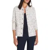 Nic + Zoe Nic+zoe Nep Weave Jacket In White