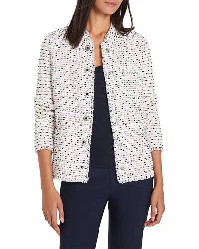 Nic + Zoe Nic+zoe Nep Weave Jacket In Multi