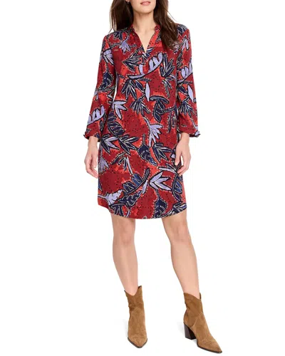 Nic + Zoe Nic & Zoe Autumn Leaves Live In Dress In Red