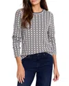Nic + Zoe Nic & Zoe Geo Reversible Sweater T-shirt