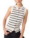 Nic + Zoe Nic & Zoe Striped Essential Sweater Vest