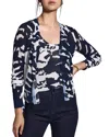 Nic + Zoe Nic+zoe Nightfall Rib Cardigan In Blue