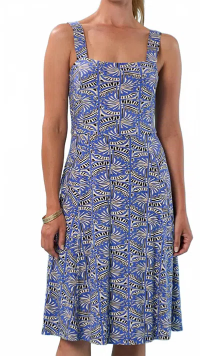 Nic + Zoe Ocean Jewel Dana Dress In Blue Multi
