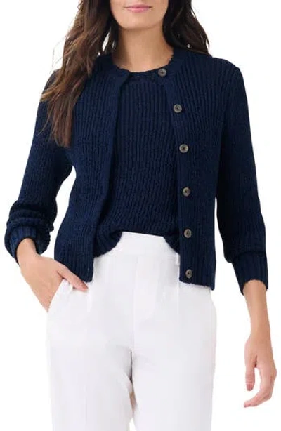 NIC + ZOE NIC+ZOE OPENWORK KNIT CARDIGAN