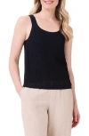 NIC + ZOE NIC+ZOE OPENWORK SWEATER TANK