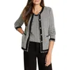 Nic + Zoe Nic+zoe Opposites Attract Striped Cardigan