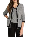 Nic + Zoe Nic+zoe Opposites Attract Sweater Jacket