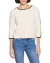 Nic + Zoe Nic+zoe Ottoman Stitched Sweater