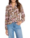 Nic + Zoe Painted Ikat Live In Top