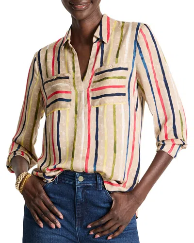 Nic + Zoe Nic+zoe Painted Stripe Top