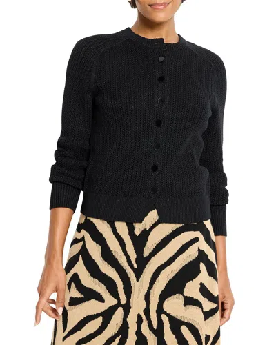 Nic + Zoe Nic+zoe Party Cardy Sparkle Cardigan In Black