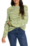 Nic + Zoe Nic+zoe Party Mix Crewneck Sweater In Multi
