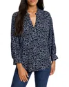 Nic + Zoe Nic+zoe Pearl Garden Cinch Waist To[p In Multi