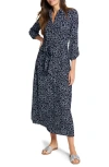 NIC + ZOE NIC+ZOE PEARL GARDEN IVY MIDI SHIRTDRESS
