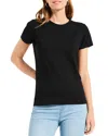 Nic + Zoe Perfect Crewneck T-shirt In Black Onyx