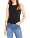 Nic + Zoe Nic+zoe Perfect Knit Layer Tank Top In Black