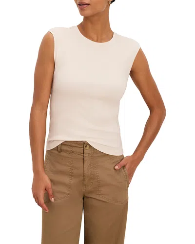 Nic + Zoe Nic+zoe Perfect Knit Rib Growover Tank In Coconut
