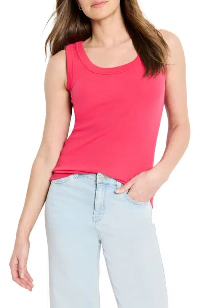 NIC + ZOE NIC+ZOE PERFECT KNIT RIB SCOOP NECK TANK