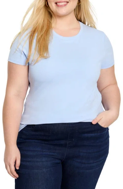 Nic + Zoe Nic+zoe Perfect Knit Top In Blue