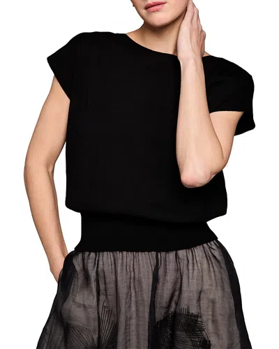 Nic + Zoe Nic+zoe Perfect Pairing Sweater In Black