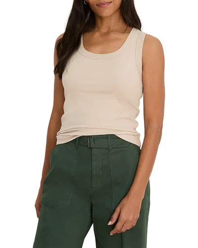 Nic + Zoe Nic+zoe Perfect Knit Scoop Neck Tank In Neutral