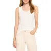 Nic + Zoe Nic+zoe Perfect Rib Tank In Classic Cream