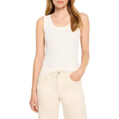 Nic + Zoe Nic+zoe Perfect Rib Tank In Classic Cream