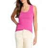 Nic + Zoe Nic+zoe Perfect Rib Tank In Orchid Petal