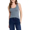 Nic + Zoe Nic+zoe Perfect Knit Tank In Patina