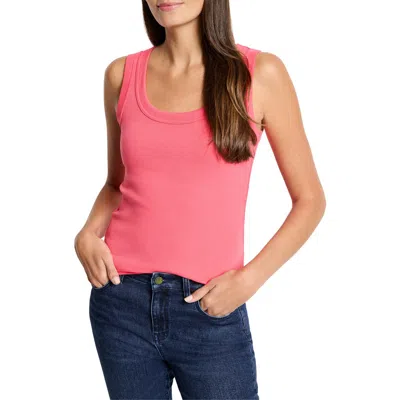 Nic + Zoe Nic+zoe Perfect Rib Tank In Punch
