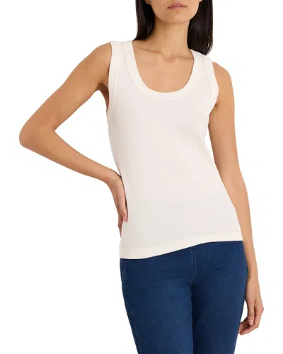 Nic + Zoe Nic+zoe Perfect Knit Rib Scoop Neck Tank In Multi