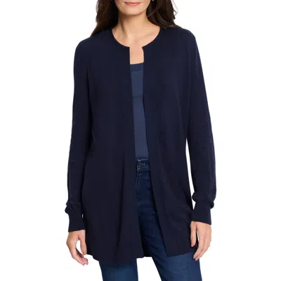 Nic + Zoe Nic & Zoe Perk Up Cardigan In Dark Indigo