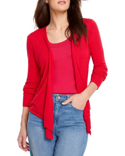 Nic + Zoe Nic+zoe Petite All Year 4-way Cardigan In Red
