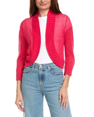 Nic + Zoe Nic+zoe Petite Bolero Cardigan In Red
