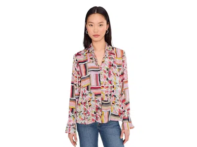 Nic + Zoe Petite Colorweave Shirt In Multi