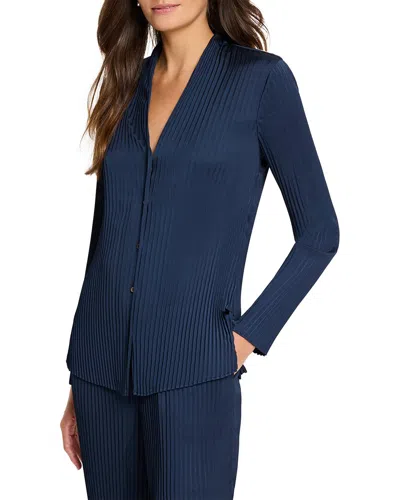 Nic + Zoe Nic+zoe Petite Crinkle Crepe Shirt