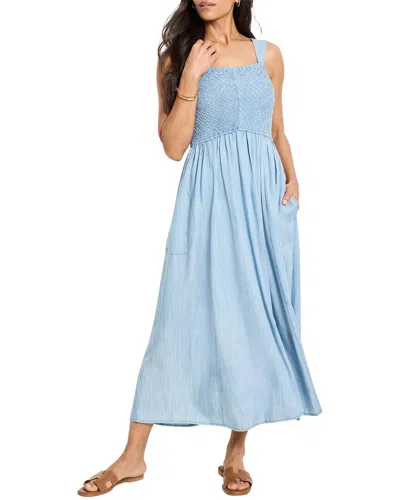 Nic + Zoe Nic+zoe Petite Denim Sarah Dress In Blue