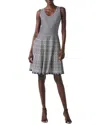 Nic + Zoe Heritage Jacquard Twirl Sweater Dress