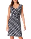 Nic + Zoe Midnight Shibori Sleeveless Dress