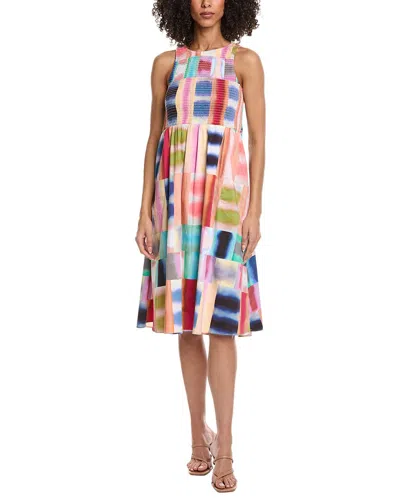 Nic + Zoe Nic+zoe Petite Portofino Anna Dress In Multi