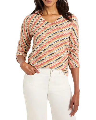 NIC + ZOE NIC+ZOE PETITE ROPE TWIST SWEATER