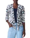 Nic + Zoe Sand Dollar 4-way Linen Blend Cardigan