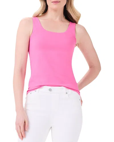Nic + Zoe Nic+zoe Petite Shelf Bra Perfect Tank In Pink